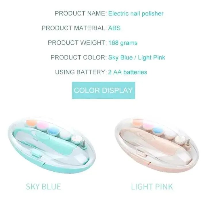 Miniatura 3 de Cortauñas eléctrico para bebés con linte